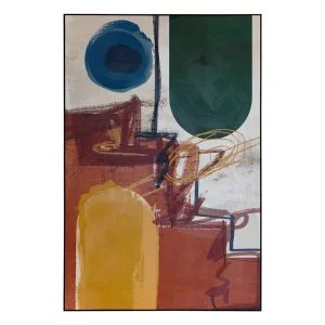 Colonial Revival - 48" X 72" - Black Floater Frame